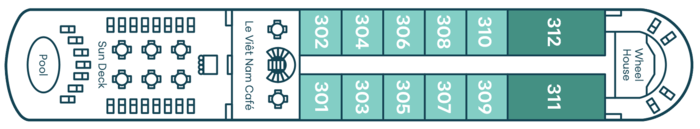 Ship Interior & Deck Plans on RV Lotus